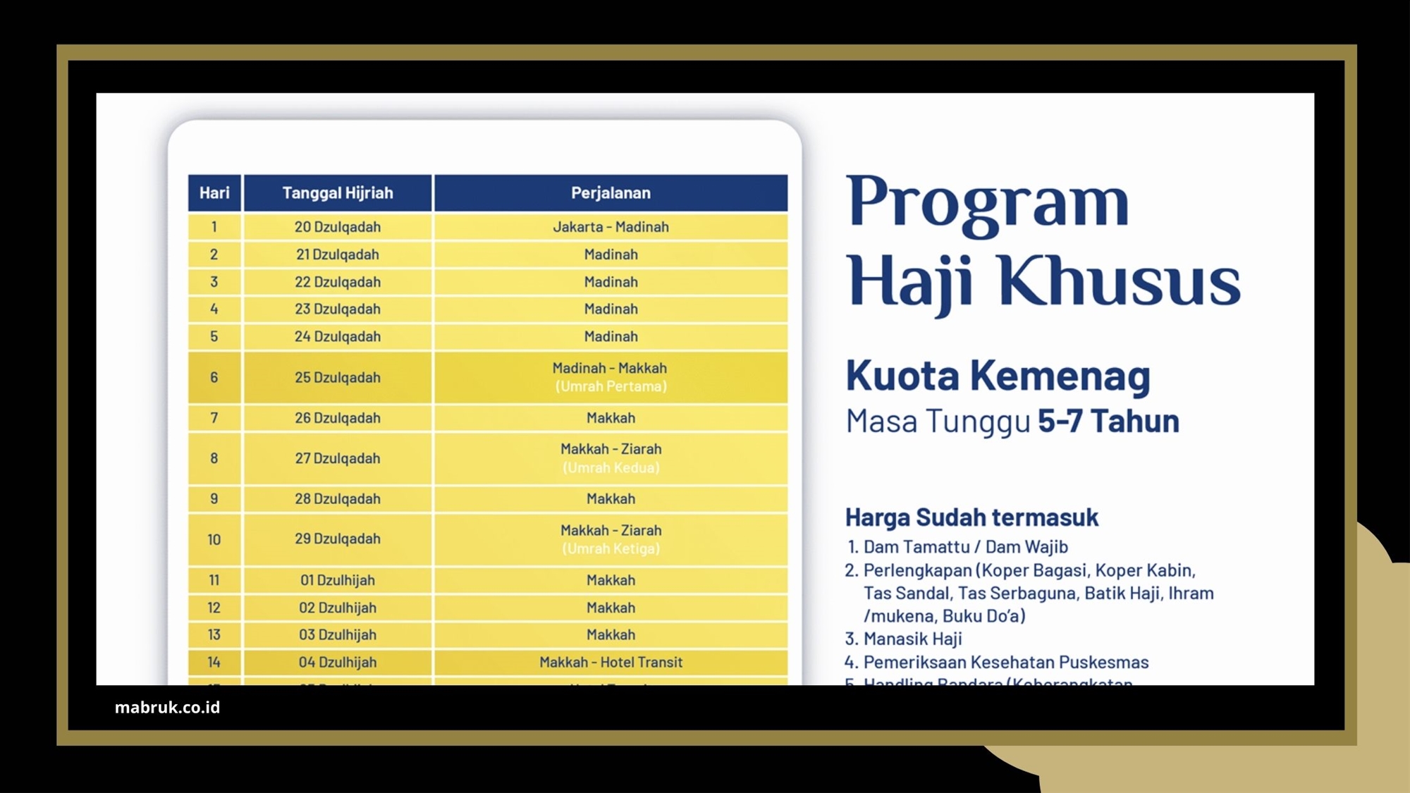 paket haji terpercaya