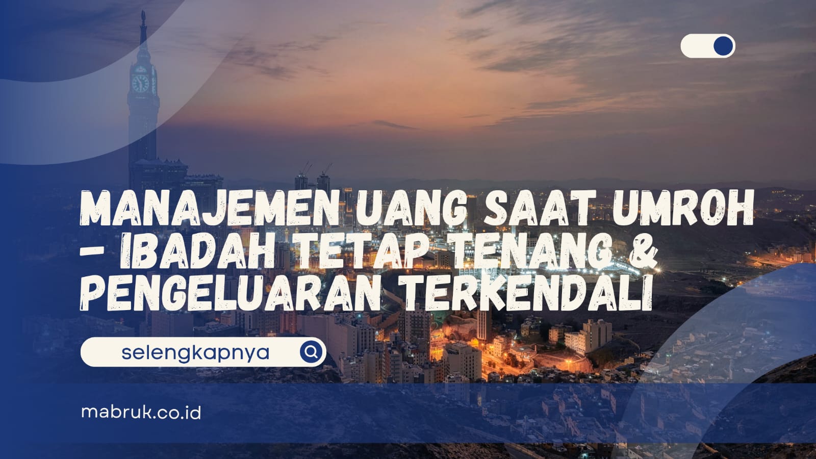 manajemen uang saat umroh