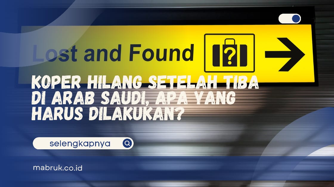 Koper Hilang Setelah Tiba di Arab Saudi